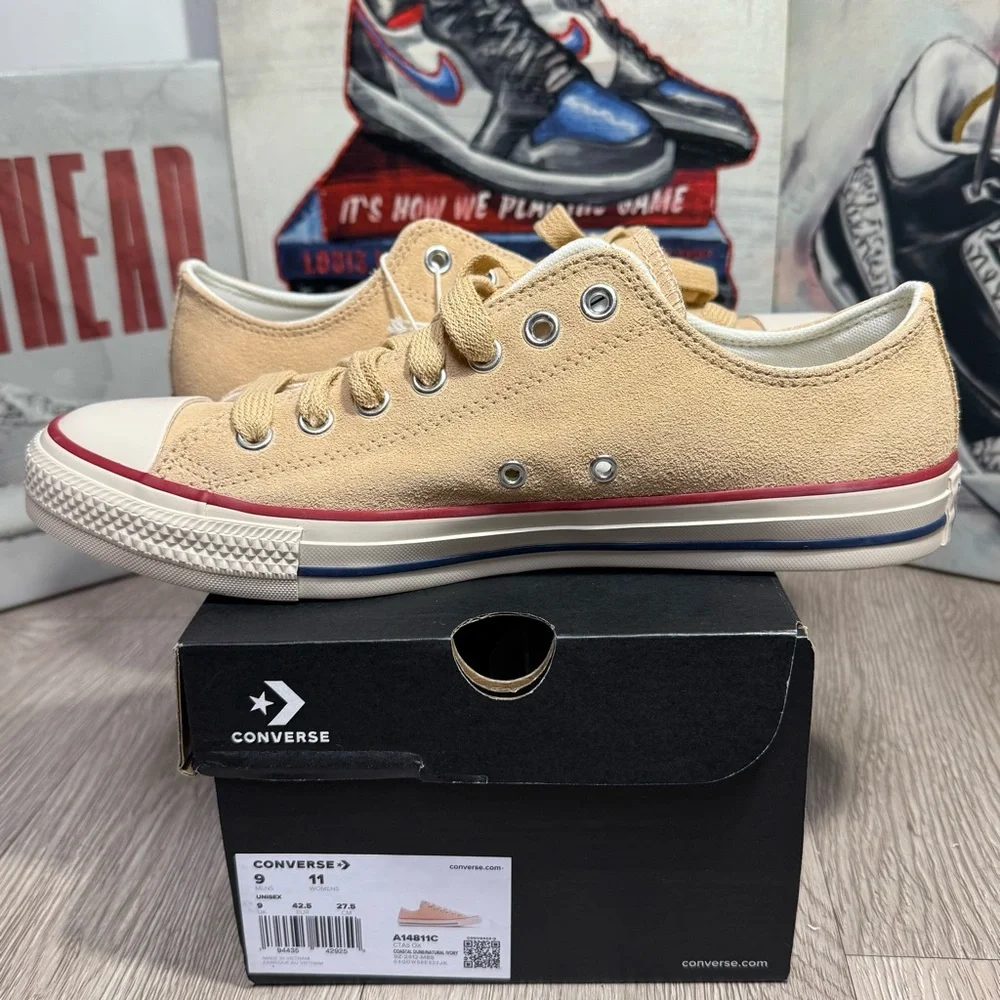 New Converse Chuck Taylor All Star Ox Ivory Coastal Dune Sizes 8.5, 9, 9.5 Men